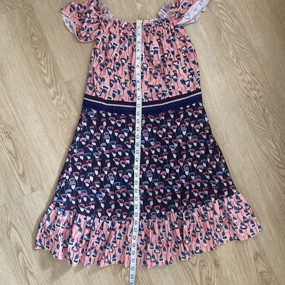 Coastal Cowgirl Trendyol Ruffle Maxi Dress Vacation Ready Flowy 40 Boho Chic - Picture 5 of 8